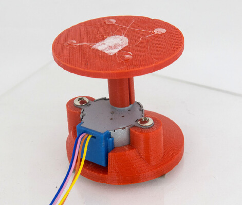 28BYJ-48 Stepper motor holder and top plate | 3d print model