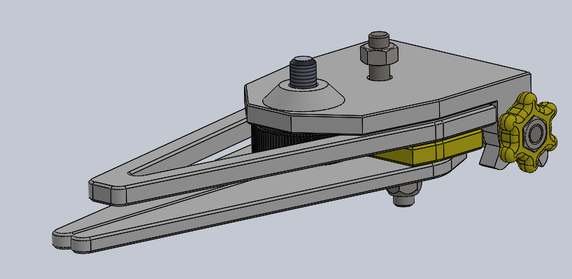 Foldable Tripod with Universal Phone Mount | 3d print model