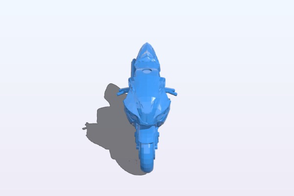 Suzuki GSX-R1000 motorbike | 3d print model