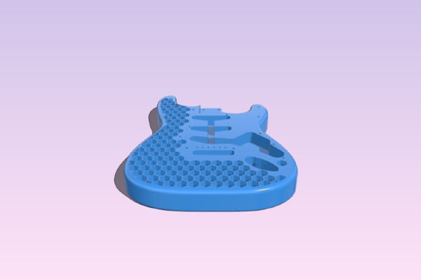 STRATOCASTER FENDER JAMPY RMX | 3d print model