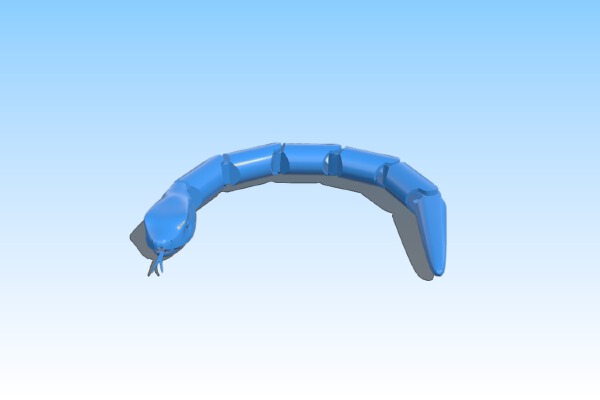 Bamboo snake | 3d print model