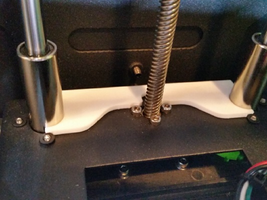 Qidi Tech Z-Axis Shims for 1_8" and 1_4" Glass Bed - For 8mm Rods | 3d print model