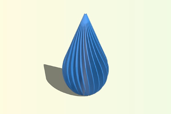 usblinky dropshape | 3d print model