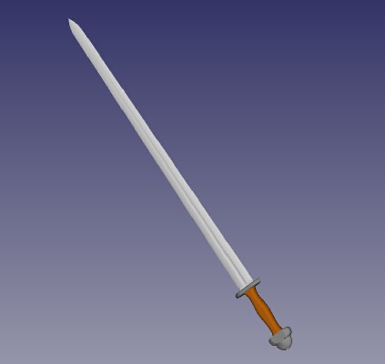 Viking Sword | 3d print model