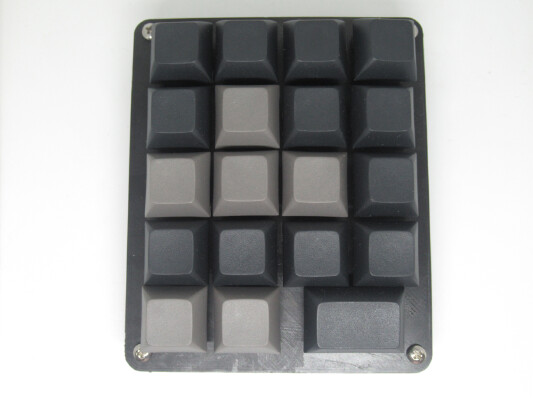 19 Button Macropad with Space Bar | 3d print model