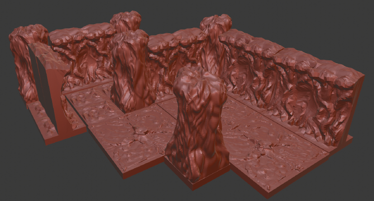 The Living Dungeon | 3d print model