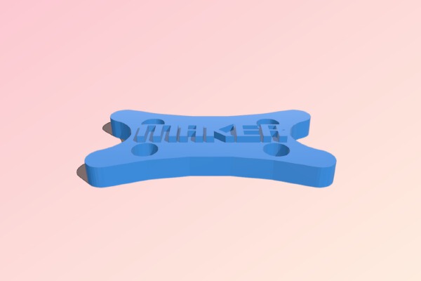 tie_cord hold (maker) | 3d print model