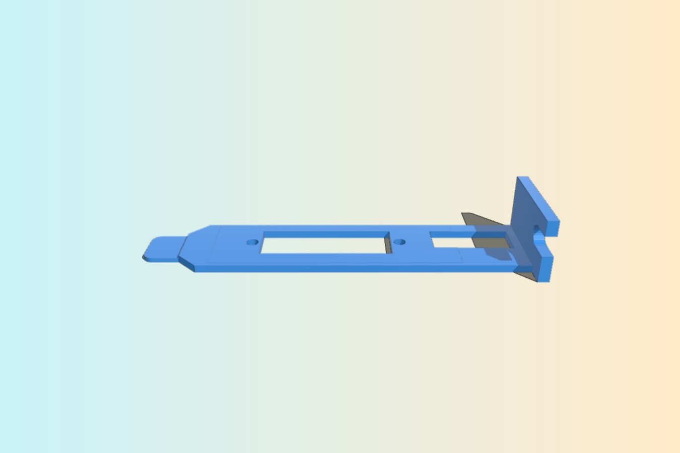 Low Profile DVI and HDMI Bracket For GT 1030