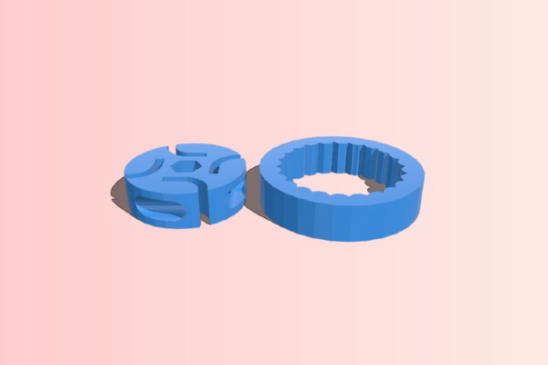 BB Ratchet 0.1 | 3d print model