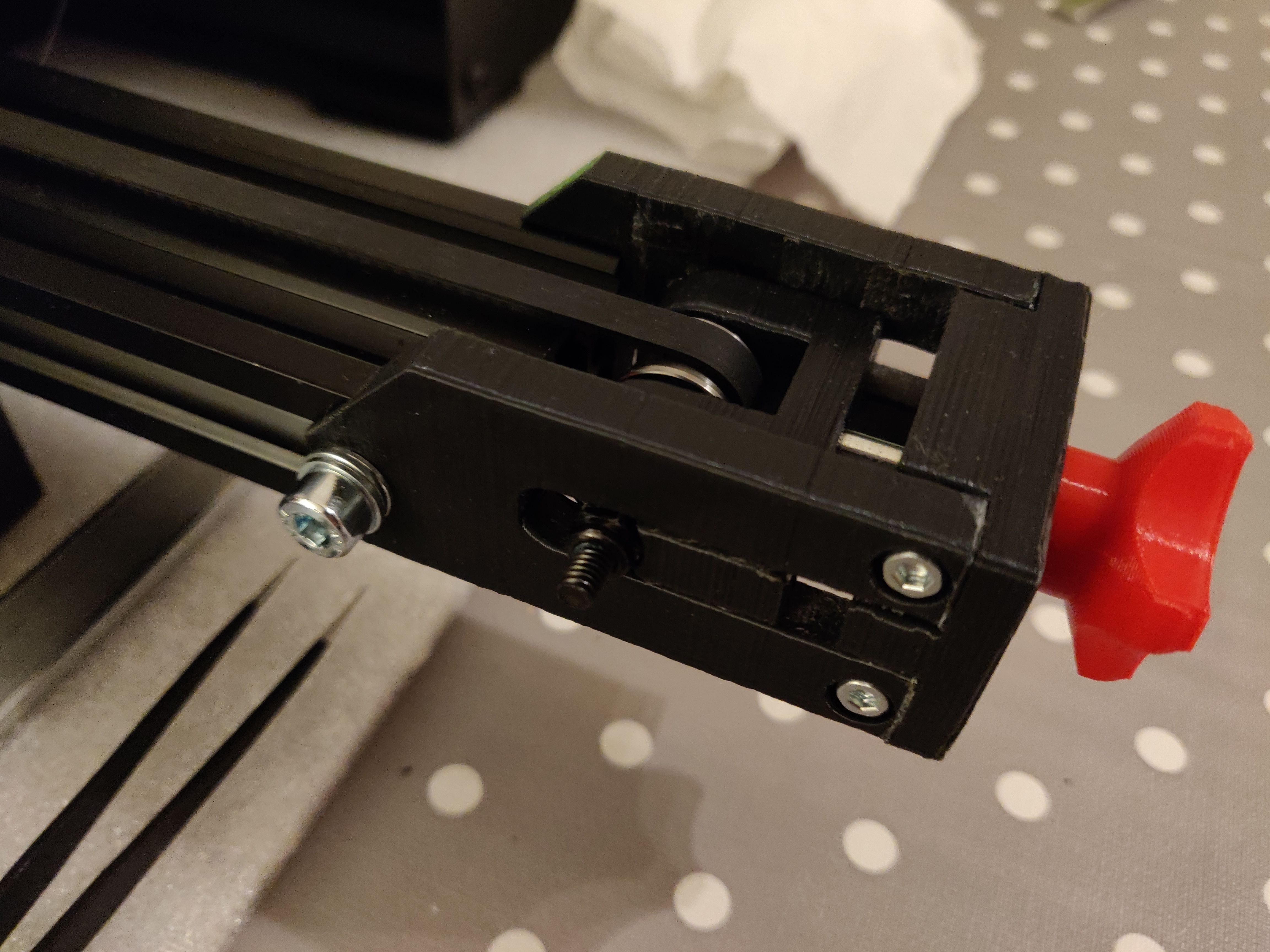 Geeetech A10 Y belt tensioner