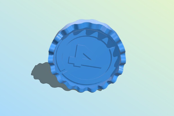 Connect 4 Token _ Jeton puissance 4 | 3d print model