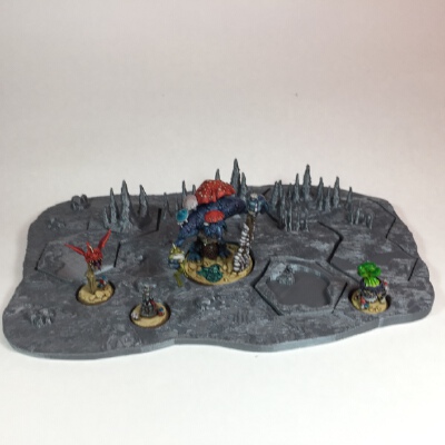 Mollog's Mob scenic base and blocked tiles | 3d print model