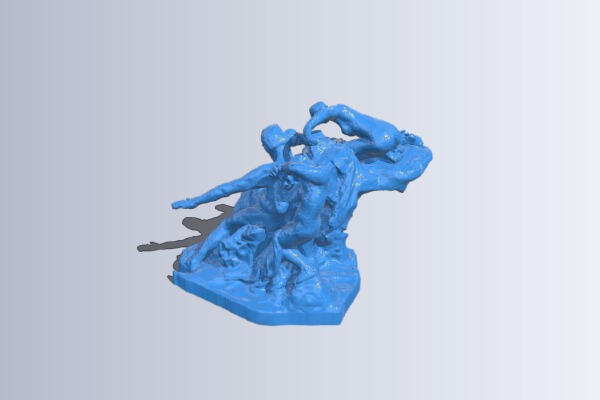 Monument to Victor Hugo at The Musée Rodin, Paris | 3d print model