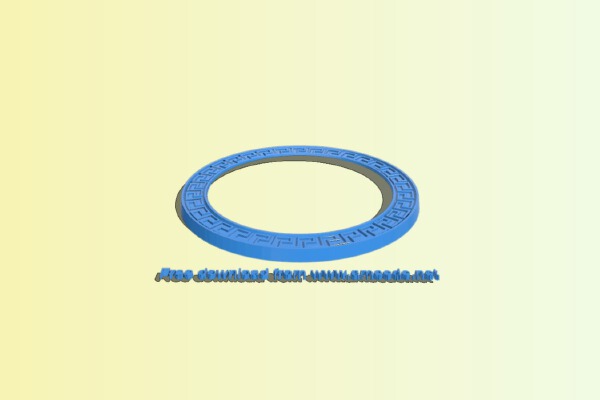 Mirror frame pattern | 3d print model