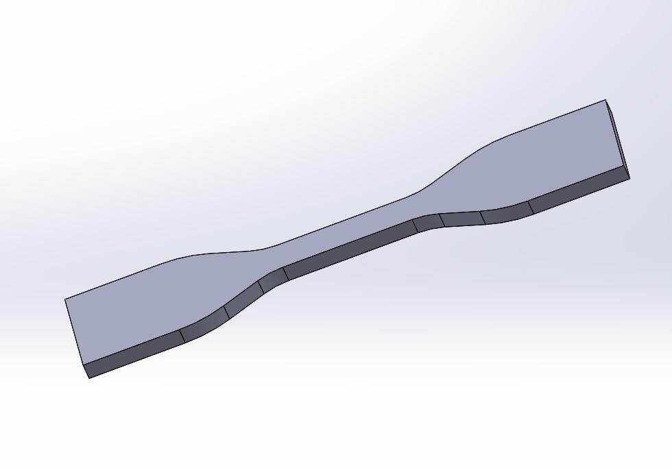 Standard Tensile Test ASTM D638 Specimen Type I - V (1-5)