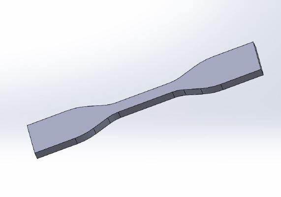 Standard Tensile Test ASTM D638 Specimen Type I - V (1-5) | 3d print model