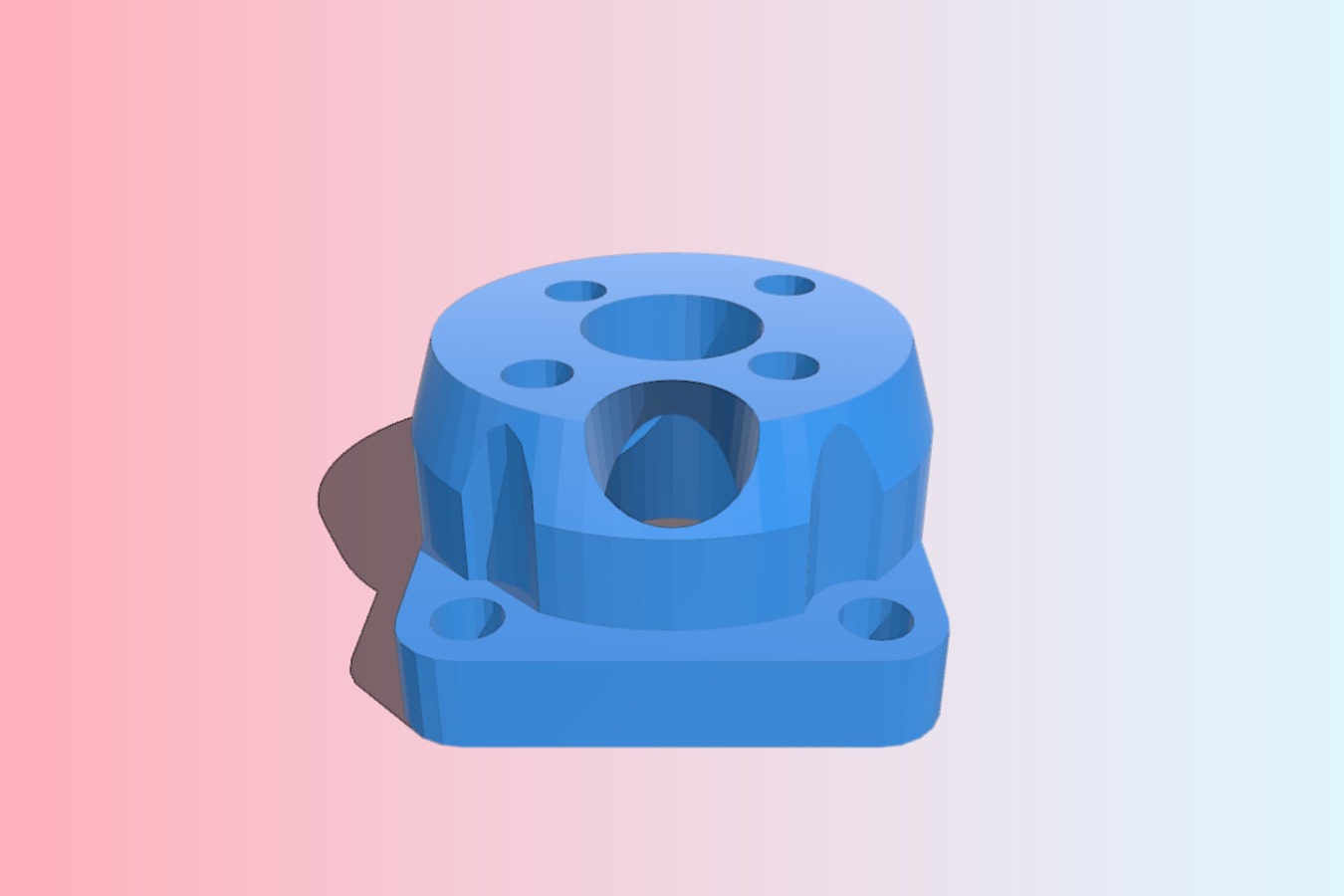 Small Brushles Motor Mounts(Parametric) - Cox 049 Conversion
