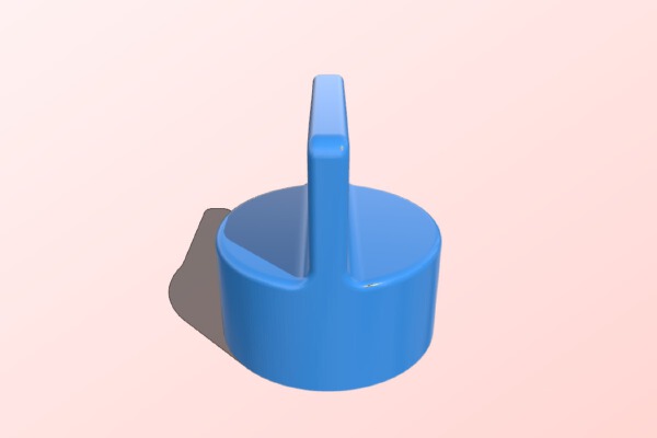 Propane Tank Valve Cover Empty & Full | 3d print model