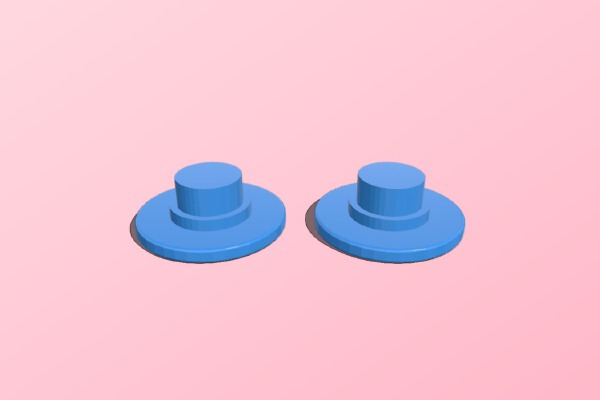 Customizable Fish (pick-a-weight) Fidget Spinner | 3d print model