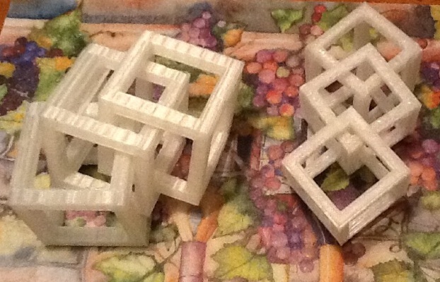 Interlocking Cubes | 3d print model