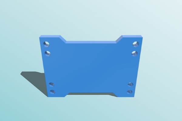 Chameleon GoPro Hero Mount | 3d print model