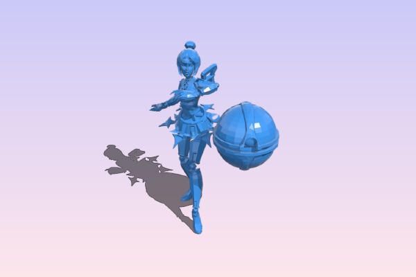 Miss Orianna | 3d print model