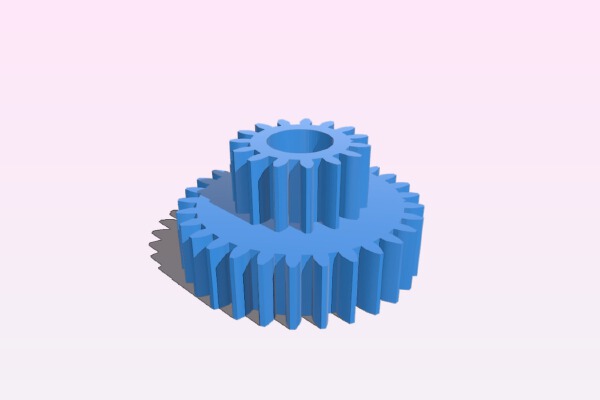 Zahnrad für Getriebe | 3d print model