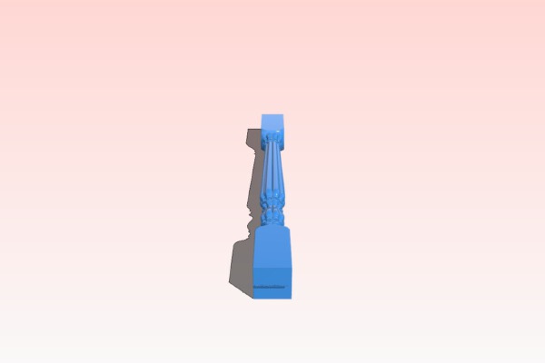 Table legs and chairs | 3d print model