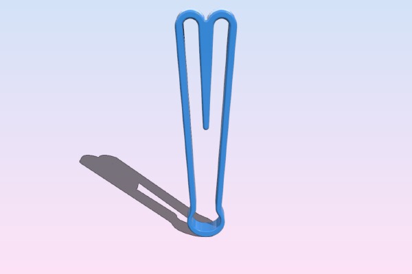V-clip | 3d print model