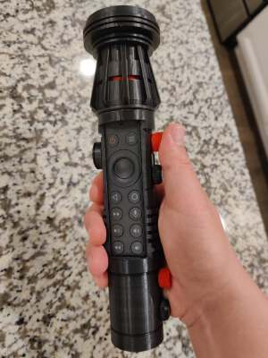 Nvidia Shield Remote Case - Maul's Lightsaber Hilt | 3d print model