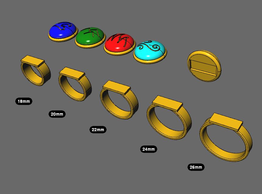 Planetina's Rings from Rick and Morty