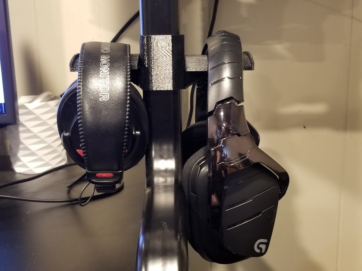 IKEA FREDDE Desk - Single and Double Headphone Holder