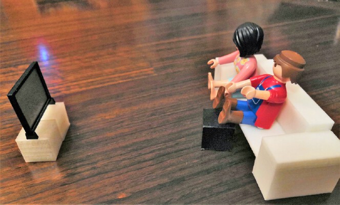 Playmobil Sofà | 3d print model