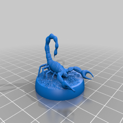 Scorpion Miniature | 3d print model