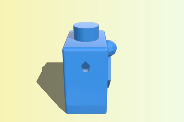 Giant Lego Business Man | 3d print model