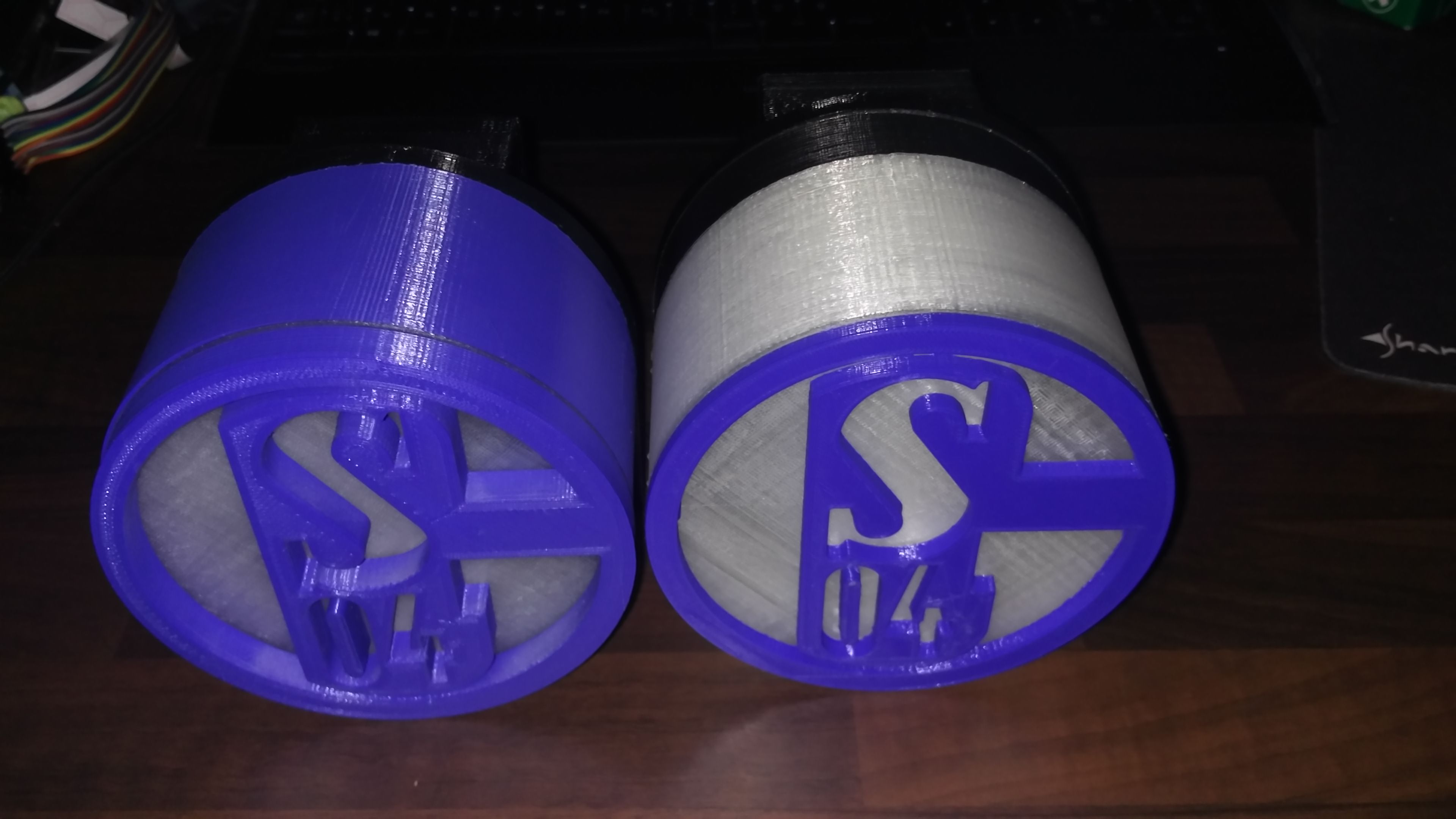 Schalke S04 illuminated light