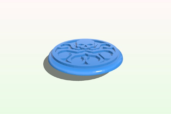 Emblem Hydra for BMW E60 | 3d print model