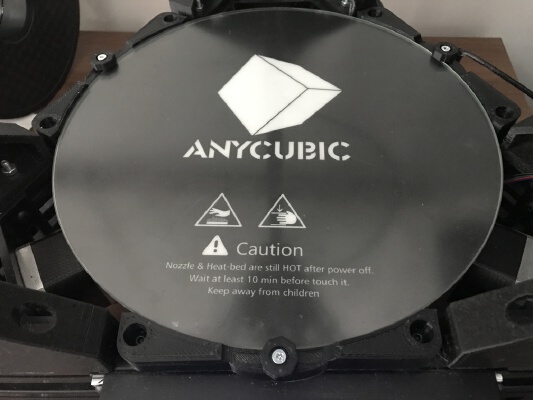 Anycubic Kossel heatbed mount | 3d print model