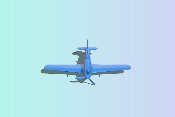 Fiat G.55 Centauro aircraft | 3d print model