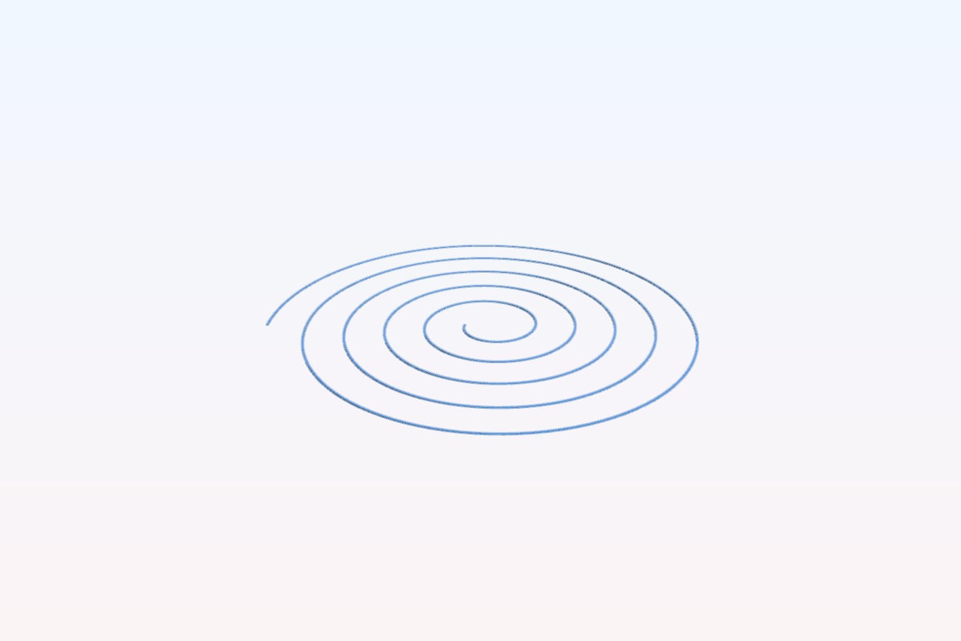 Spiral - Bed flatness test