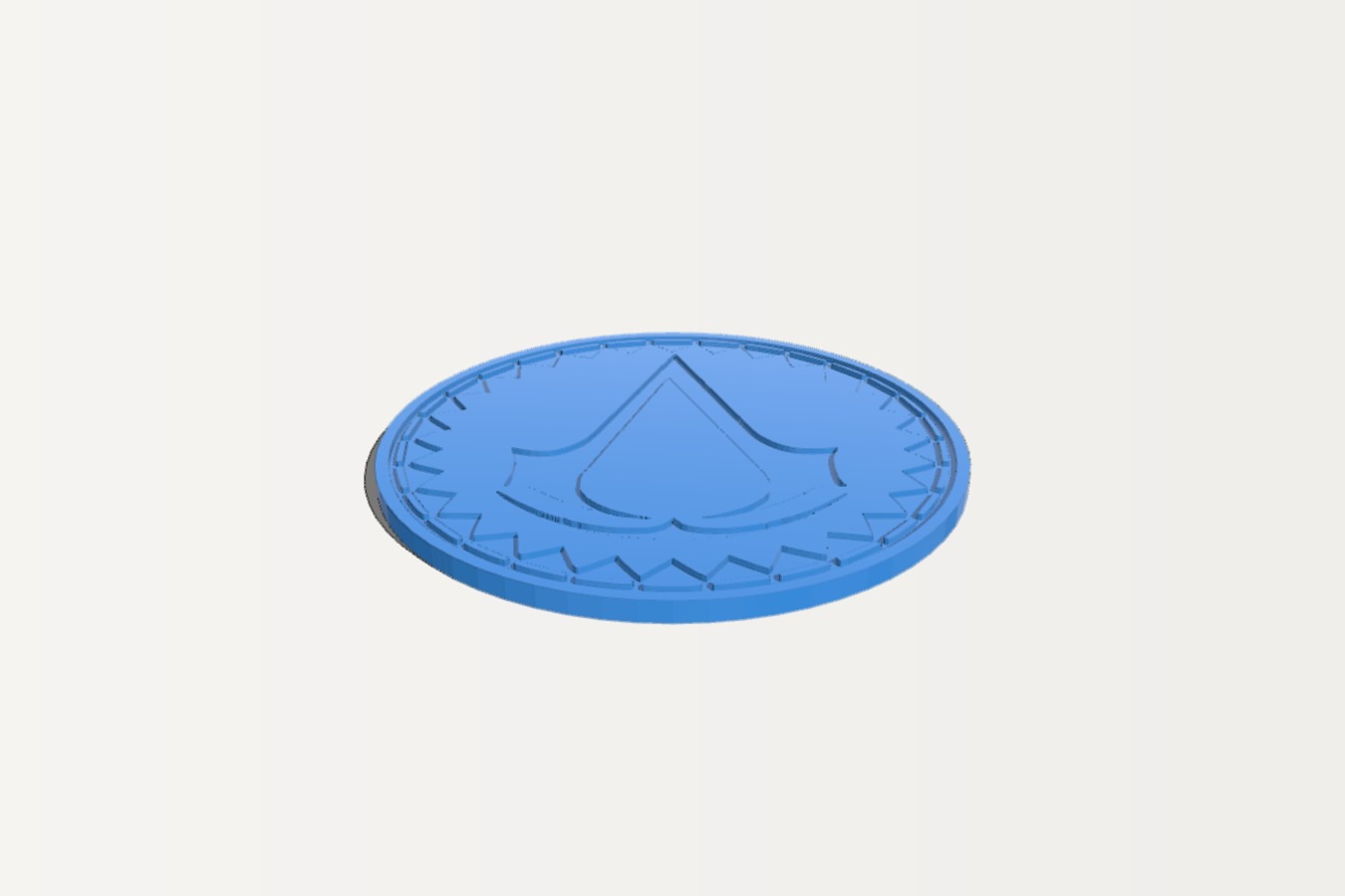 Assassins creed coaster posavasos