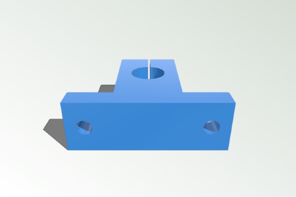 SK10 - Linear shaft support | 3d print model