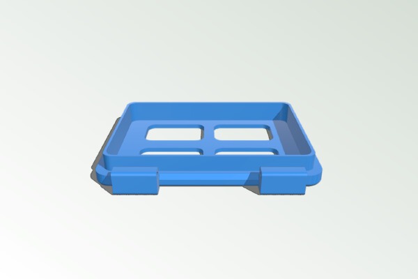 Skeleton door for Xiaomi YI KingMa case | 3d print model