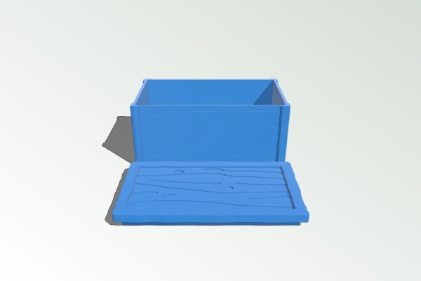 little woodn box | 3d print model