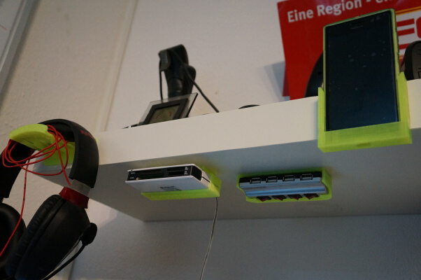 Lumia 730 _ 735 Mount (with Case) | 3d print model