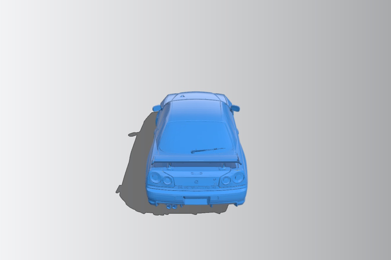 Nissan skyline GTR Car