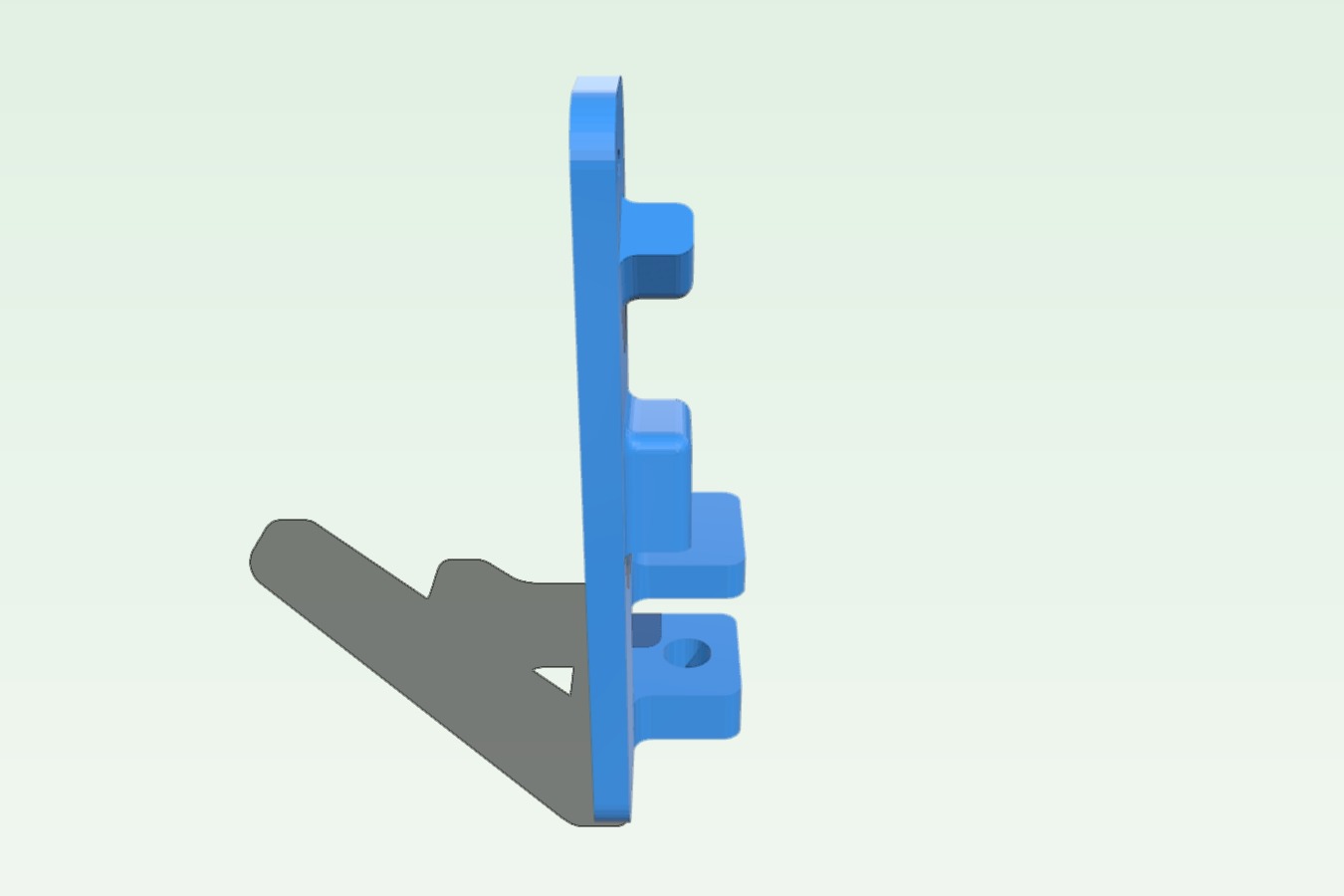 Prusa MMU 2.0 Filament Guide Shelf Mount