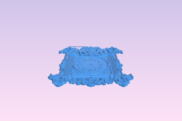 Clock face panel | 3d print model