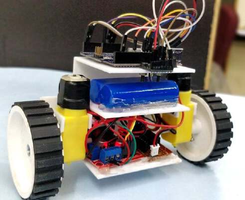 Self Balancing Robot using Arduino | 3d print model