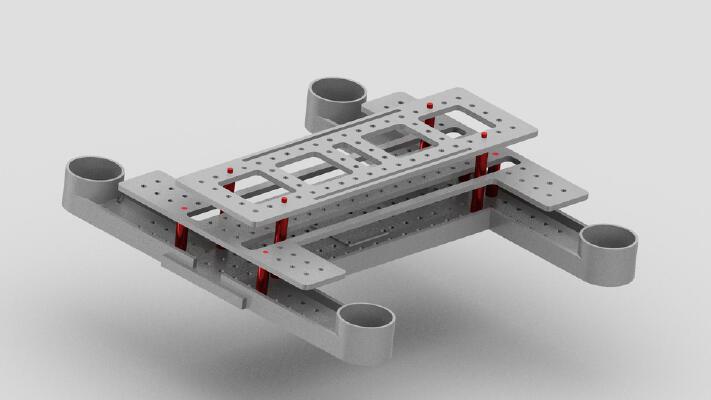 Firefly 250 FPV Racing Quad | 3d print model